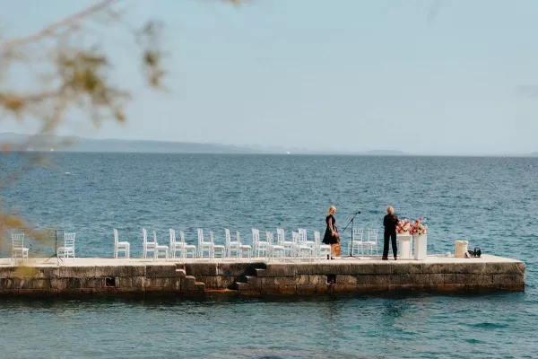 Summer Hues at Villa Dalmacija