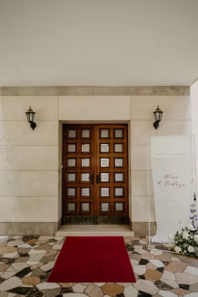 Blue & White Elegance at Villa Dalmacija