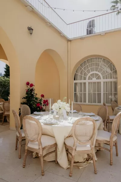 Blue & White Elegance at Villa Dalmacija