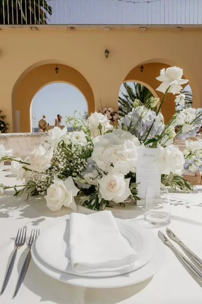 Blue & White Elegance at Villa Dalmacija