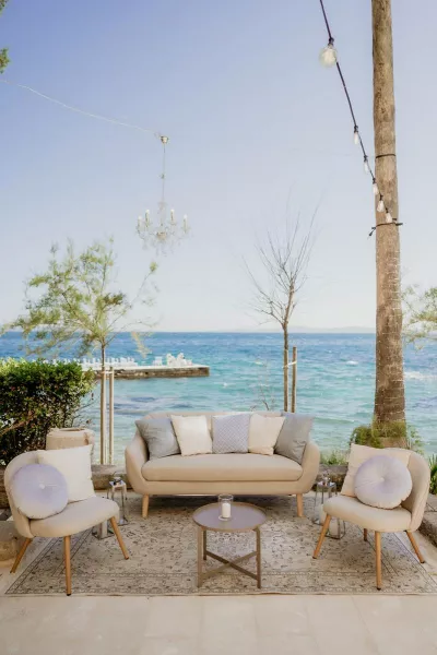 Blue & White Elegance at Villa Dalmacija