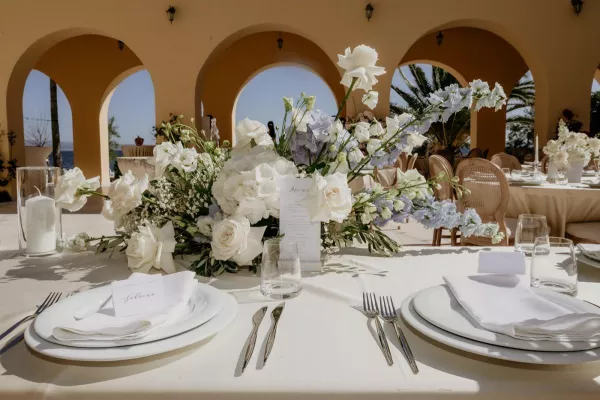 Blue & White Elegance at Villa Dalmacija