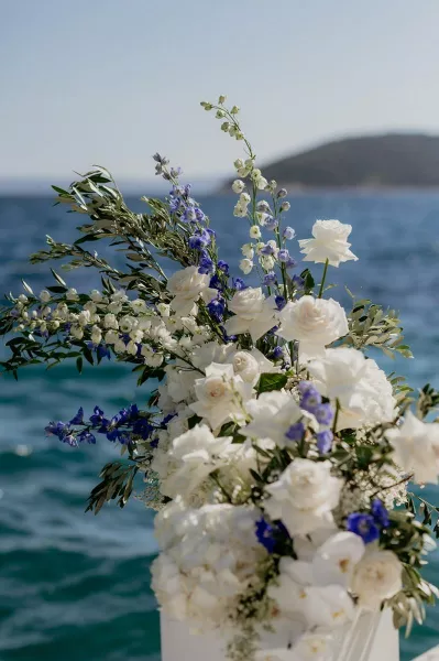 Blue & White Elegance at Villa Dalmacija