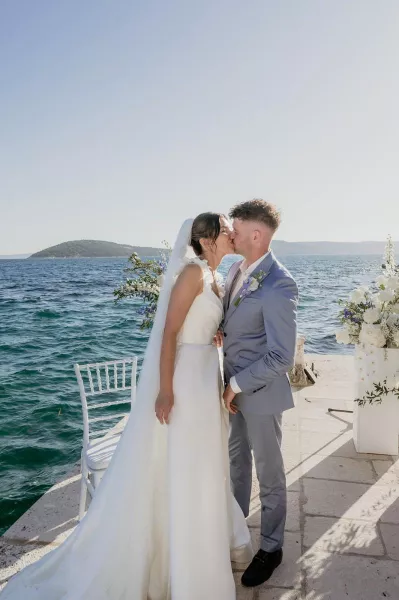 Blue & White Elegance at Villa Dalmacija