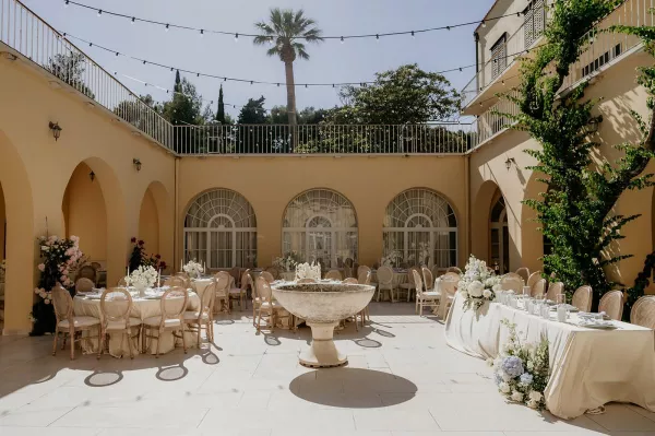 Blue & White Elegance at Villa Dalmacija