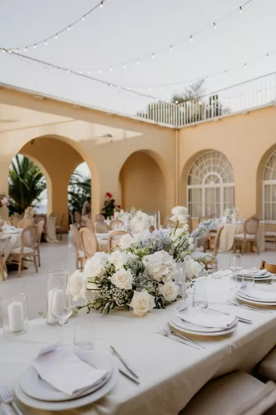 Blue & White Elegance at Villa Dalmacija