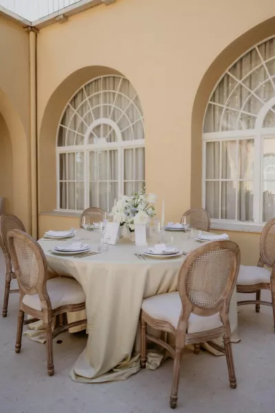 Blue & White Elegance at Villa Dalmacija