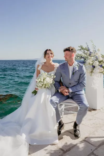 Blue & White Elegance at Villa Dalmacija