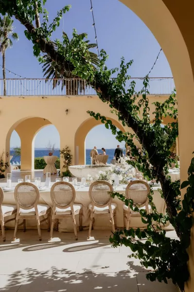 Blue & White Elegance at Villa Dalmacija