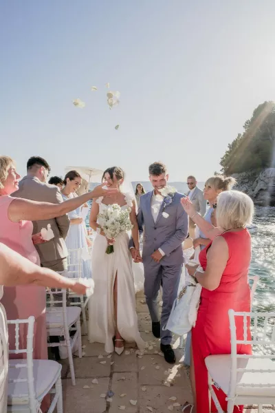 Blue & White Elegance at Villa Dalmacija