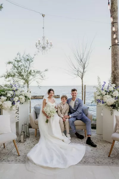 Blue & White Elegance at Villa Dalmacija