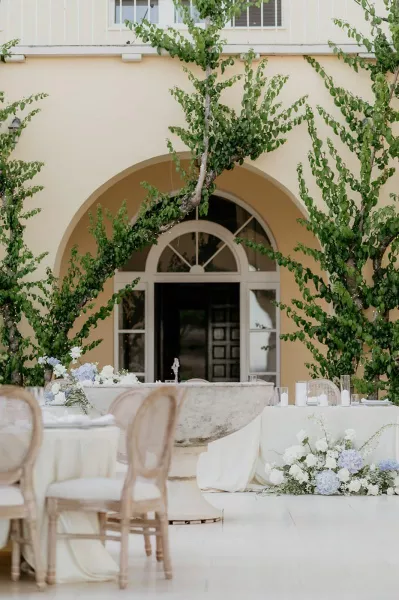 Blue & White Elegance at Villa Dalmacija