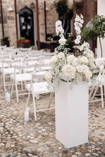 All-White Romance in Historic Maškovića Han
