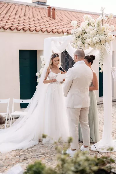 All-White Romance in Historic Maškovića Han