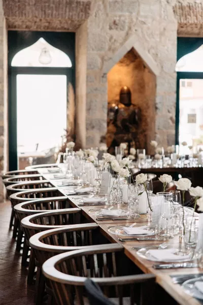 All-White Romance in Historic Maškovića Han