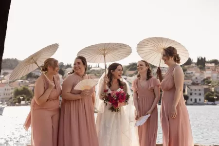 Kathy & Kevin’s Vibrant Island Wedding in Ugljan, Croatia