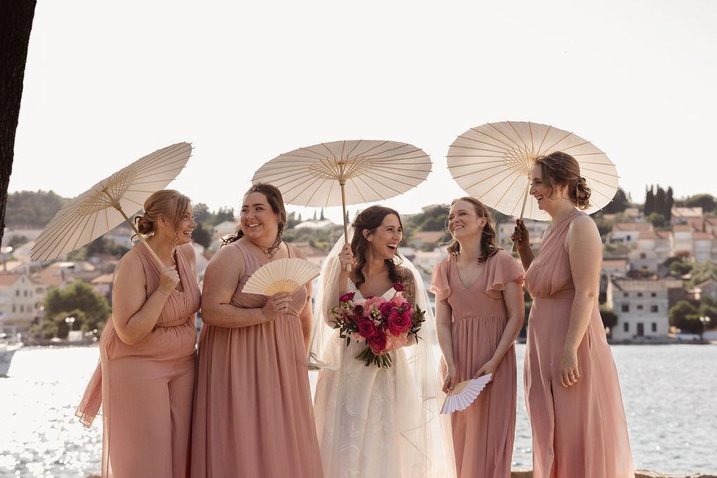 Kathy & Kevin’s Vibrant Island Wedding in Ugljan, Croatia