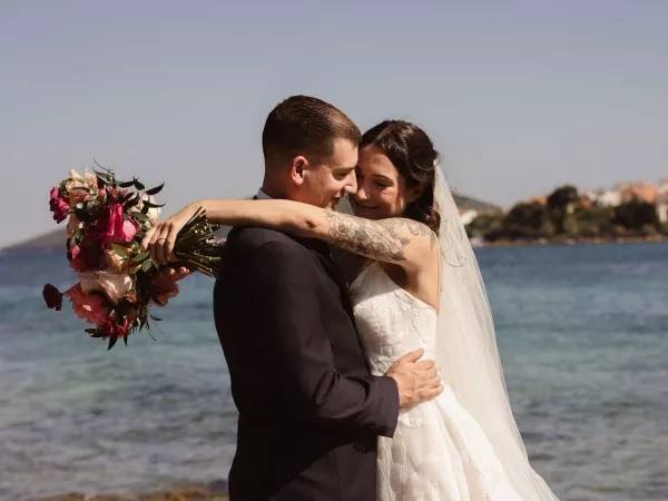 Kathy & Kevin’s Vibrant Island Wedding in Ugljan, Croatia