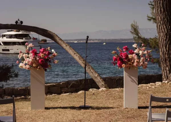 Kathy & Kevin’s Vibrant Island Wedding in Ugljan, Croatia