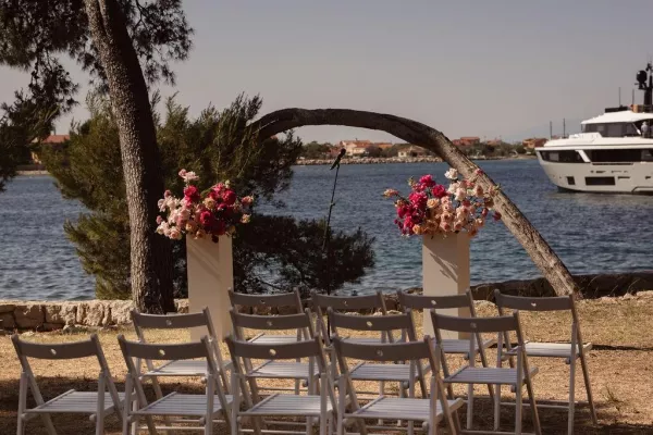 Kathy & Kevin’s Vibrant Island Wedding in Ugljan, Croatia