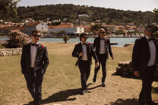 Kathy & Kevin’s Vibrant Island Wedding in Ugljan, Croatia