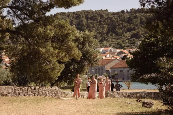 Kathy & Kevin’s Vibrant Island Wedding in Ugljan, Croatia