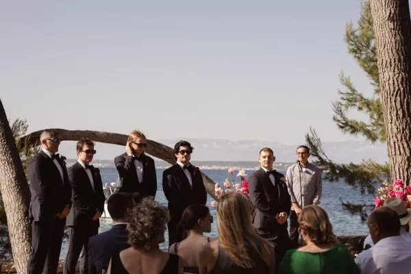 Kathy & Kevin’s Vibrant Island Wedding in Ugljan, Croatia