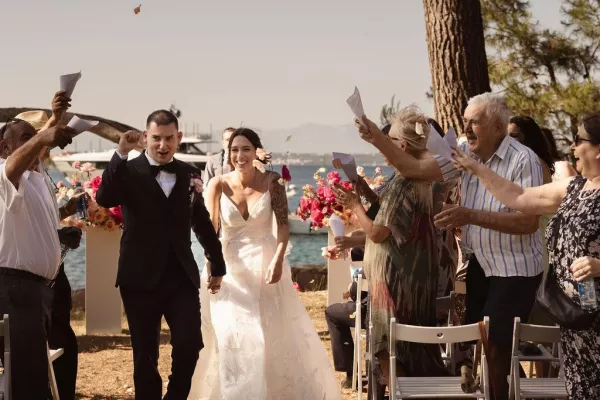 Kathy & Kevin’s Vibrant Island Wedding in Ugljan, Croatia