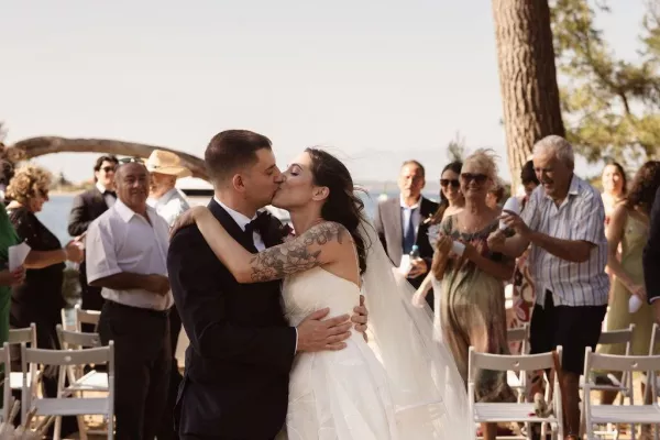 Kathy & Kevin’s Vibrant Island Wedding in Ugljan, Croatia