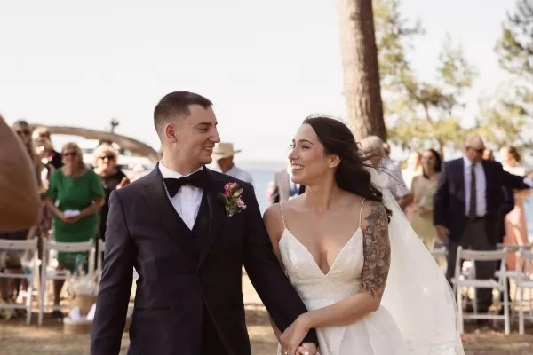 Kathy & Kevin’s Vibrant Island Wedding in Ugljan, Croatia