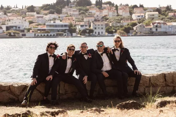 Kathy & Kevin’s Vibrant Island Wedding in Ugljan, Croatia