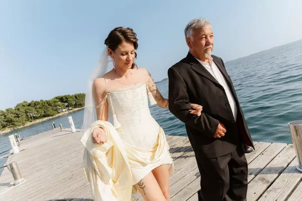 Modern wedding in Crvena Luka, Zadar