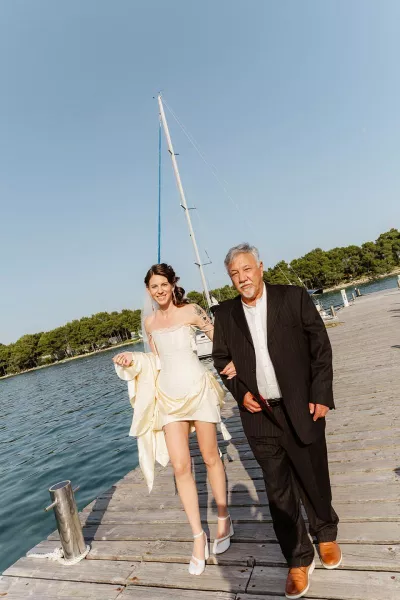 Modern wedding in Crvena Luka, Zadar