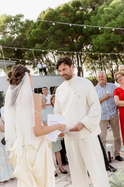 Modern wedding in Crvena Luka, Zadar