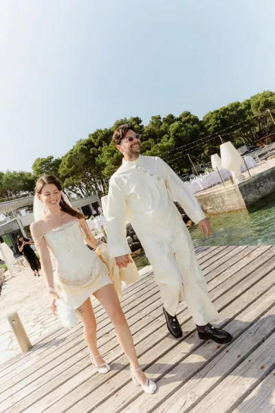 Modern wedding in Crvena Luka, Zadar