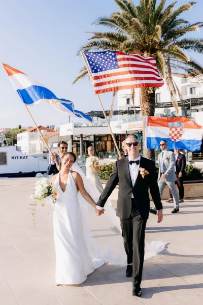 Ivana & Joey’s Wedding at Boškinac Novalja