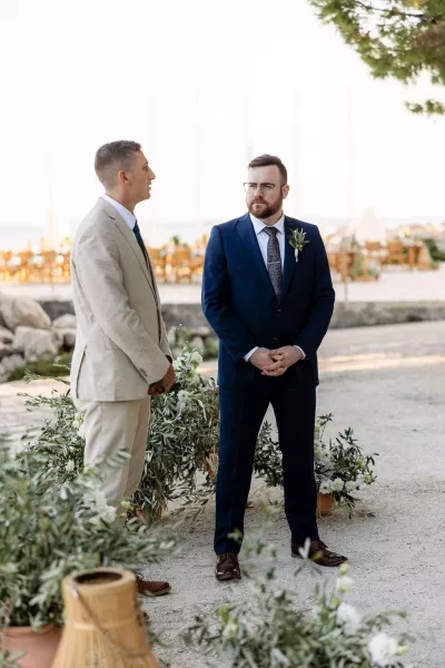 Linnea & Mario’s Seaside Wedding