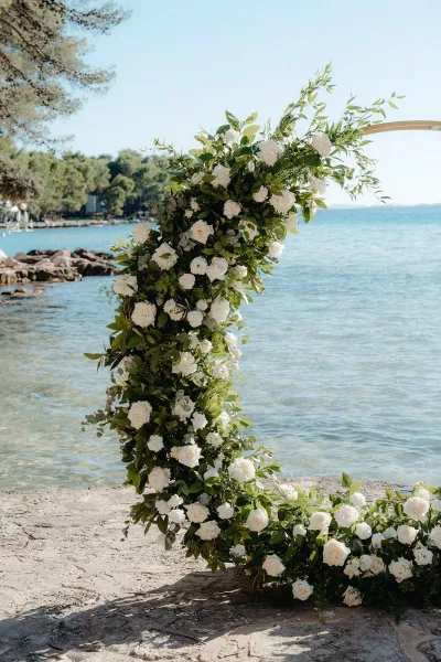 Elegant Intimate Wedding by the Sea in Croatia