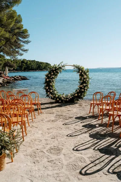 Elegant Intimate Wedding by the Sea in Croatia
