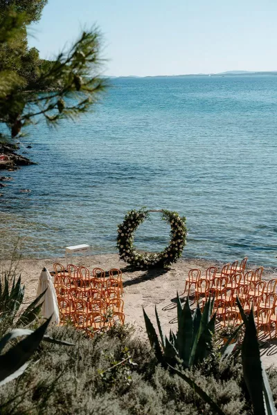 Elegant Intimate Wedding by the Sea in Croatia