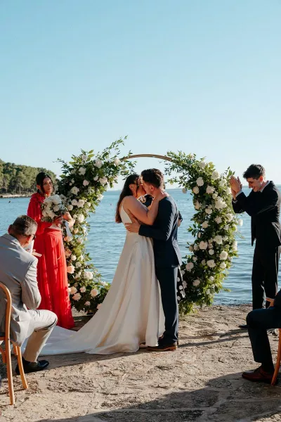 Elegant Intimate Wedding by the Sea in Croatia