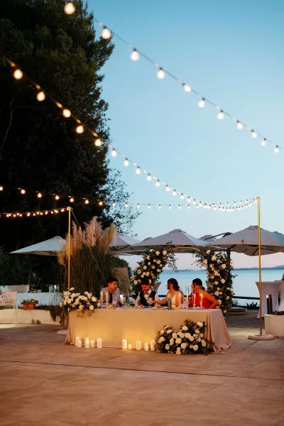 Elegant Intimate Wedding by the Sea in Croatia