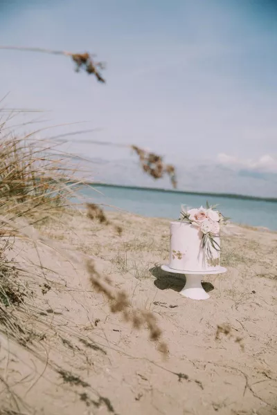 Boho beach wedding