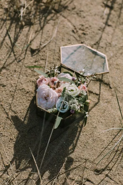 Boho beach wedding