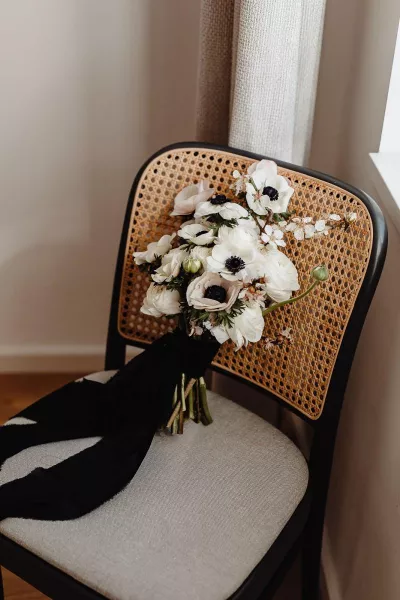 Modern Monochromatic Wedding